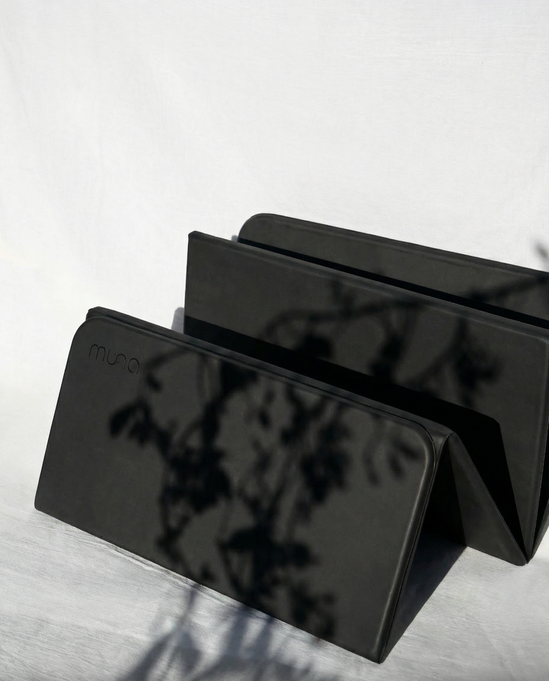 Foldable Yoga Mat — Black