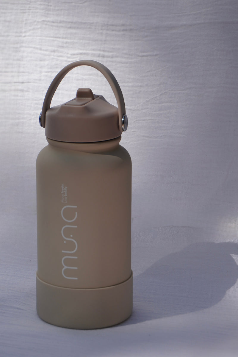 Water Bottle — Milk Tea