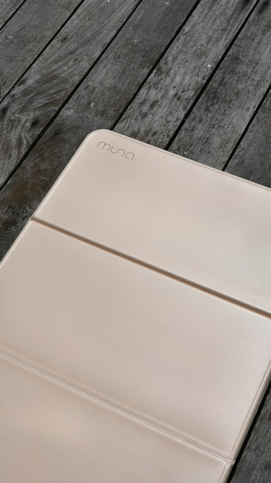 Esterilla de yoga plegable